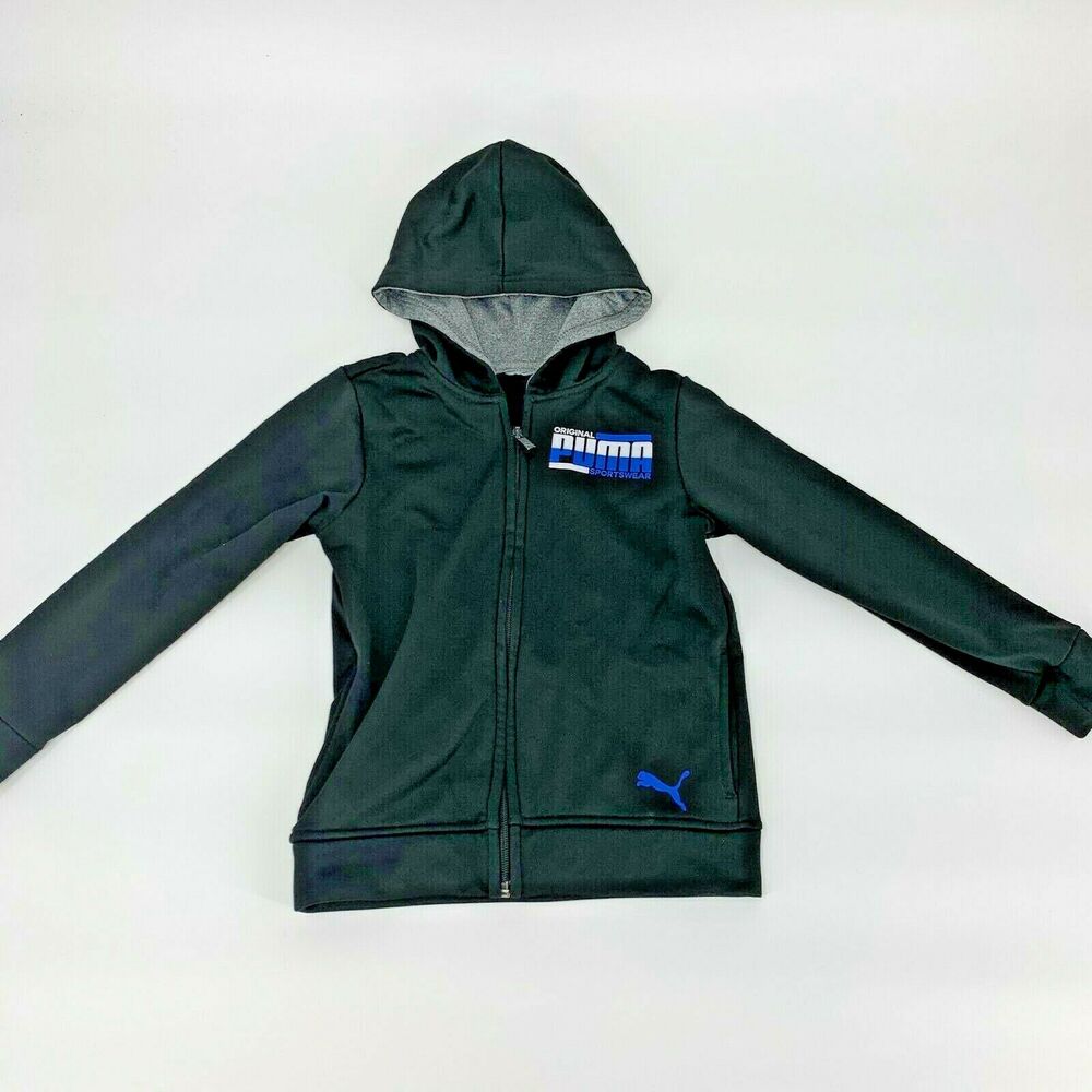 Puma Boys Jacket Hoodie Full Zip